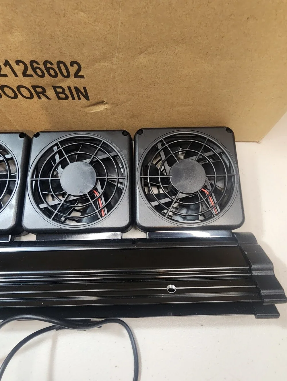Aquarium Fan 2 3 4 Heads, Aquarium Chillers Cooling Fan Adjustable Fish Tank Fan